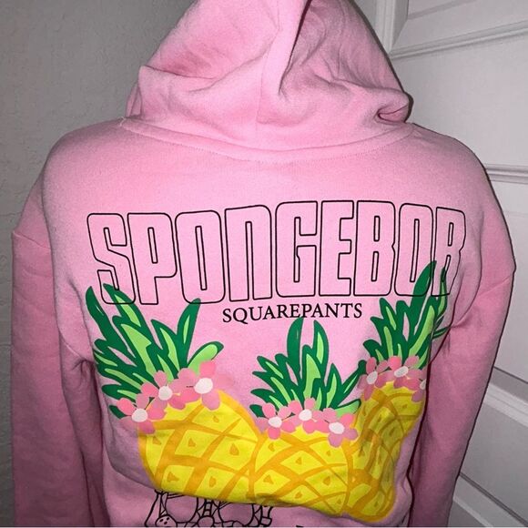 Nickelodeon Spongebob SquarePants Graphic Hooded Sweatshirt - Picture 5 of 13
